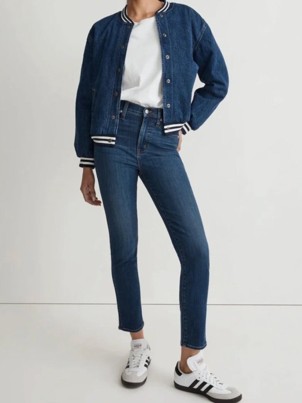 Madewell | Stovepipe Straight Leg Jeans Super Stretch in Brentside Wash Size 27